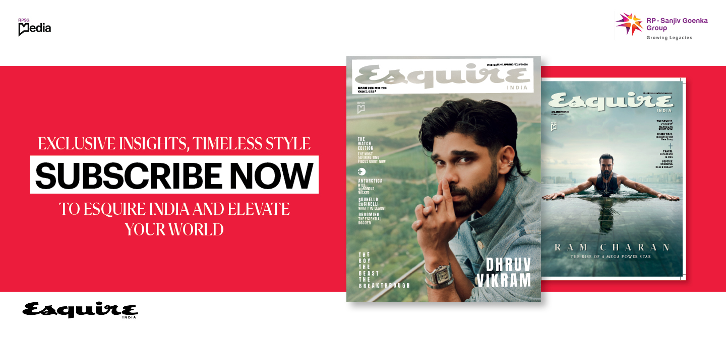 Esquire India Banner